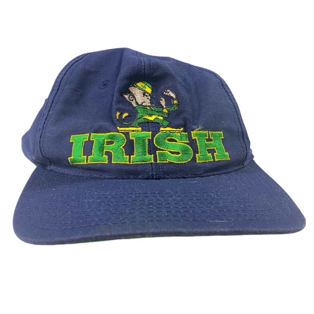 Vintage Notre Dame Fighting Irish SnapBack Hat Twin Enterprises NCAA ND Indiana